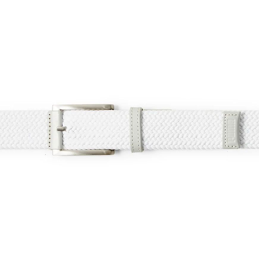 Thắt lưng nam Jackpot Braided Belt 05421304 Bright White-High Rise | P