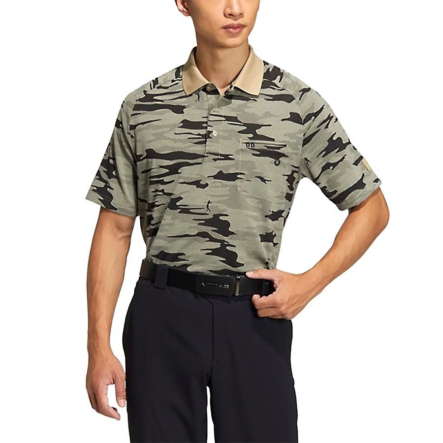 Áo golf nam tay ngắn GO-TO CAMOUFLAGE HG3241 | Adidas