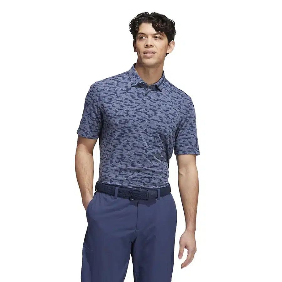 Áo golf nam tay ngắn Go-To Camo Polo HM7394 | Adidas