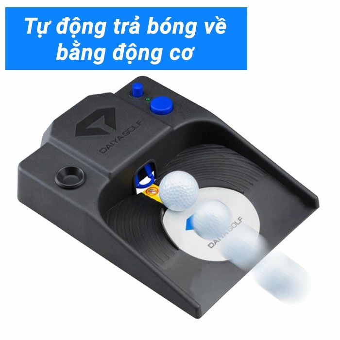 Hố golf tập put với hệ thống tự trả bóng bằng điện TR-480 | Daiya