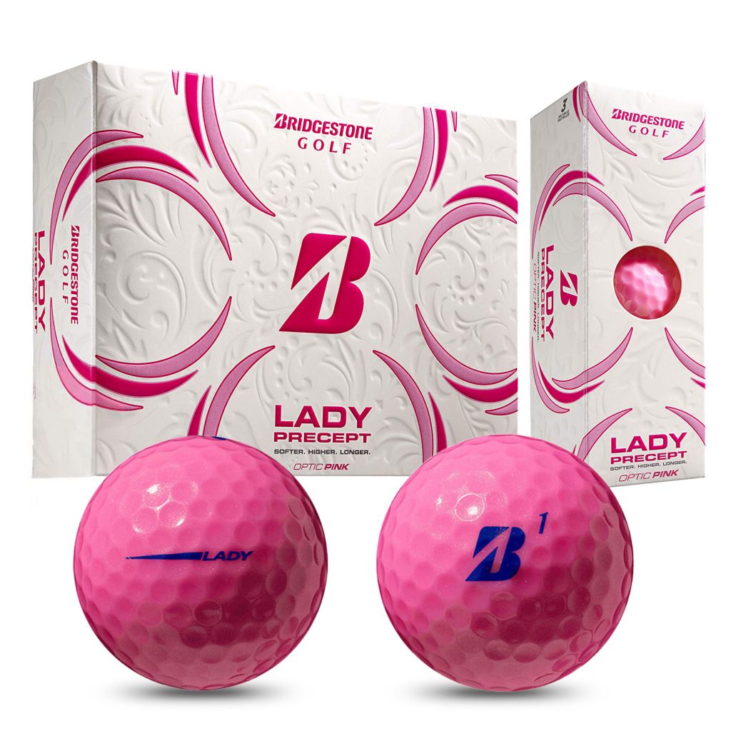 Hộp 12 bóng golf LADY PRECEPT Pink | BridgeStone