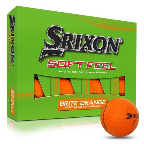 Hộp 12 bóng golf Soft Feel BRITE Orange | Srixon