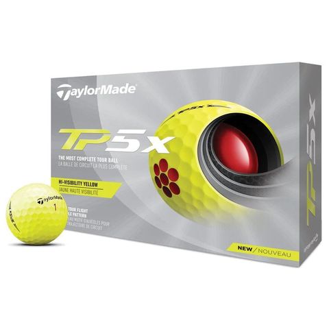 Hộp 12 bóng golf TP5x 2021 màu vàng | Taylor Made