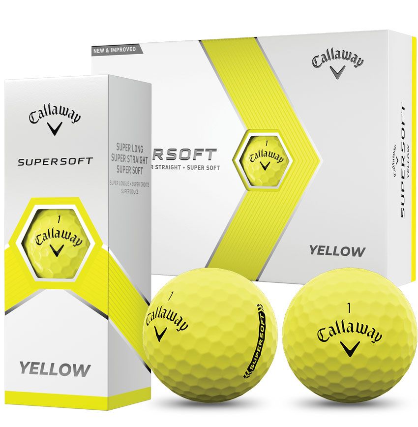 Hộp 12 bóng SUPERSOFT Vàng | Callaway