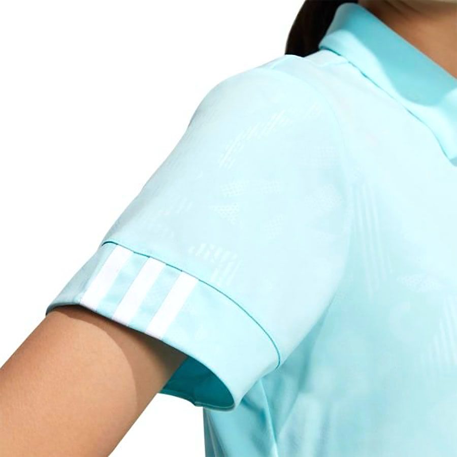 Áo golf nữ tay ngắn AEROREADY Deboss HS6998 | Adidas