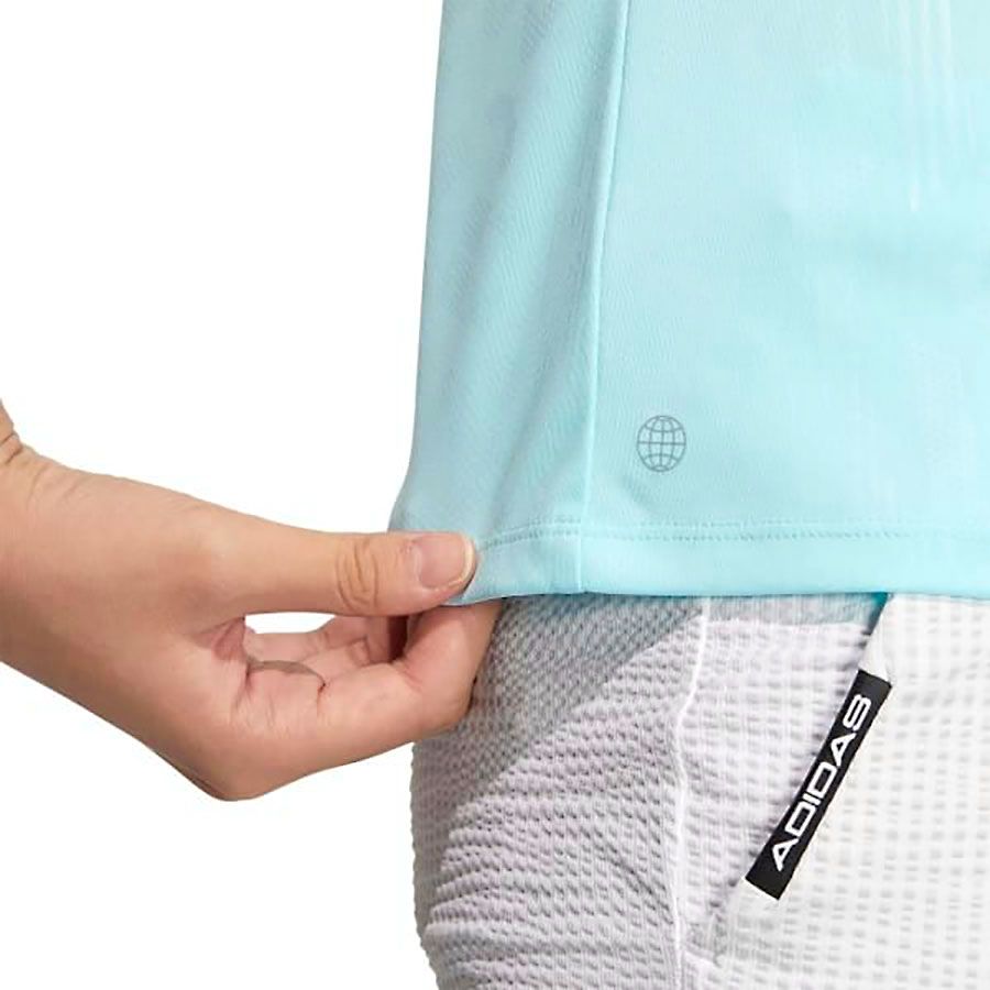 Áo golf nữ tay ngắn AEROREADY Deboss HS6998 | Adidas
