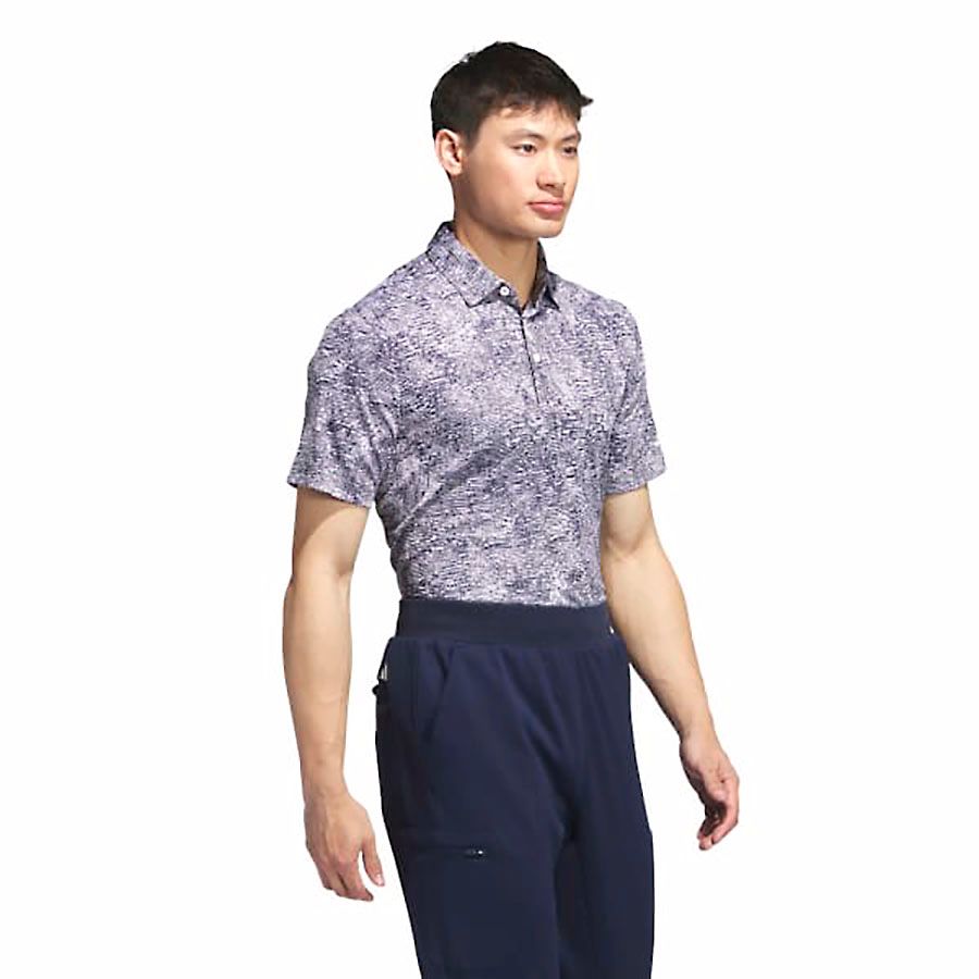 Áo golf nam tay ngắn AERIAL JACQUARD HZ0442 | Adidas