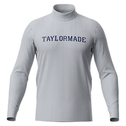 Áo golf tay dài nam 2MFMO-TD451 WH N87385 | Men's Golf Long Sleeve PolosTaylorMade