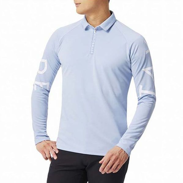 Áo golf tay dài nam 2MFPO-TB751 BG N92015 | Men's Golf Long Sleeve Pol