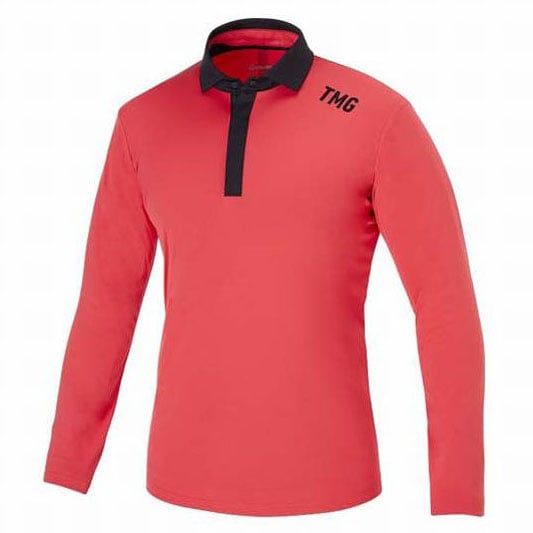 Áo golf tay dài nam 2MFPO-TB752 RD N92018 | Men's Golf Long Sleeve Pol