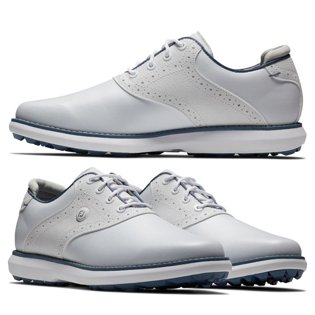 Giày golf nữ FootJoy DS TRADITIONS WM CWH/BLU/GRY 97898