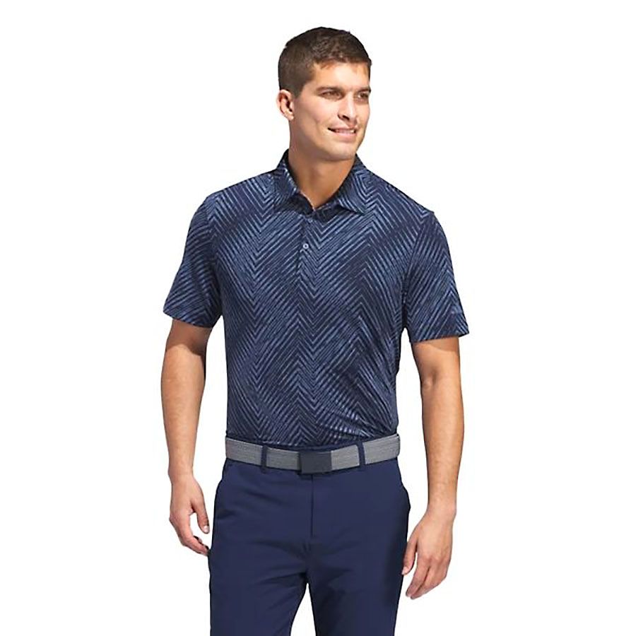 Áo golf nam tay ngắn Ult365 Allover IU4388 | Adidas