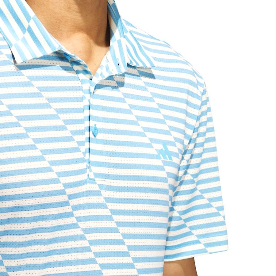 Áo golf nam tay ngắn Mesh Print Seblbu IU4394 | Adidas