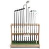 Giá để gậy golf bằng gỗ cao su ghép 60x80 cm