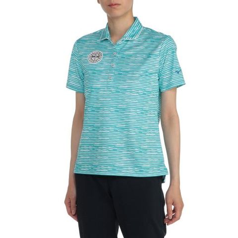 Áo golf nữ tay ngắn E2MA220424 QUICK DRY RANFOM CHECK POLO SHIRT | Mizuno