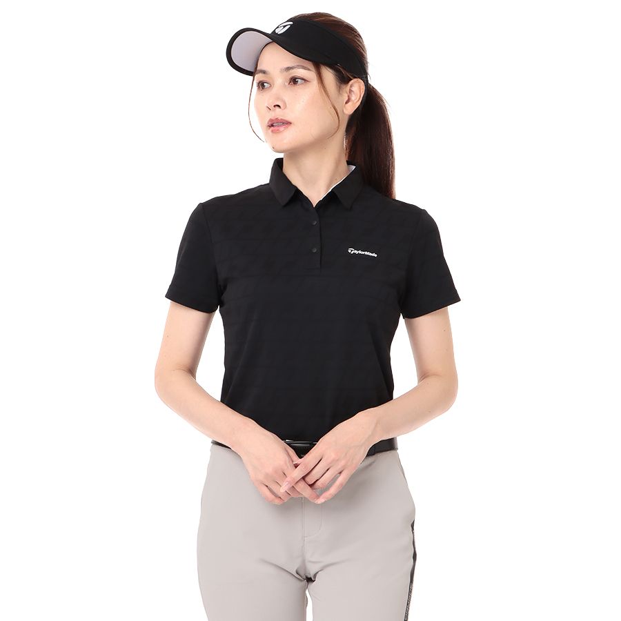 Áo golf nữ tay ngắn TL449 BLACK | Taylormade