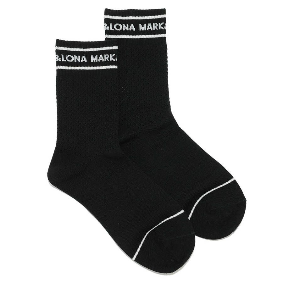 Vớ golf nữ Quasar Crew MLF-4A-FS73 Black | MARK & LONA