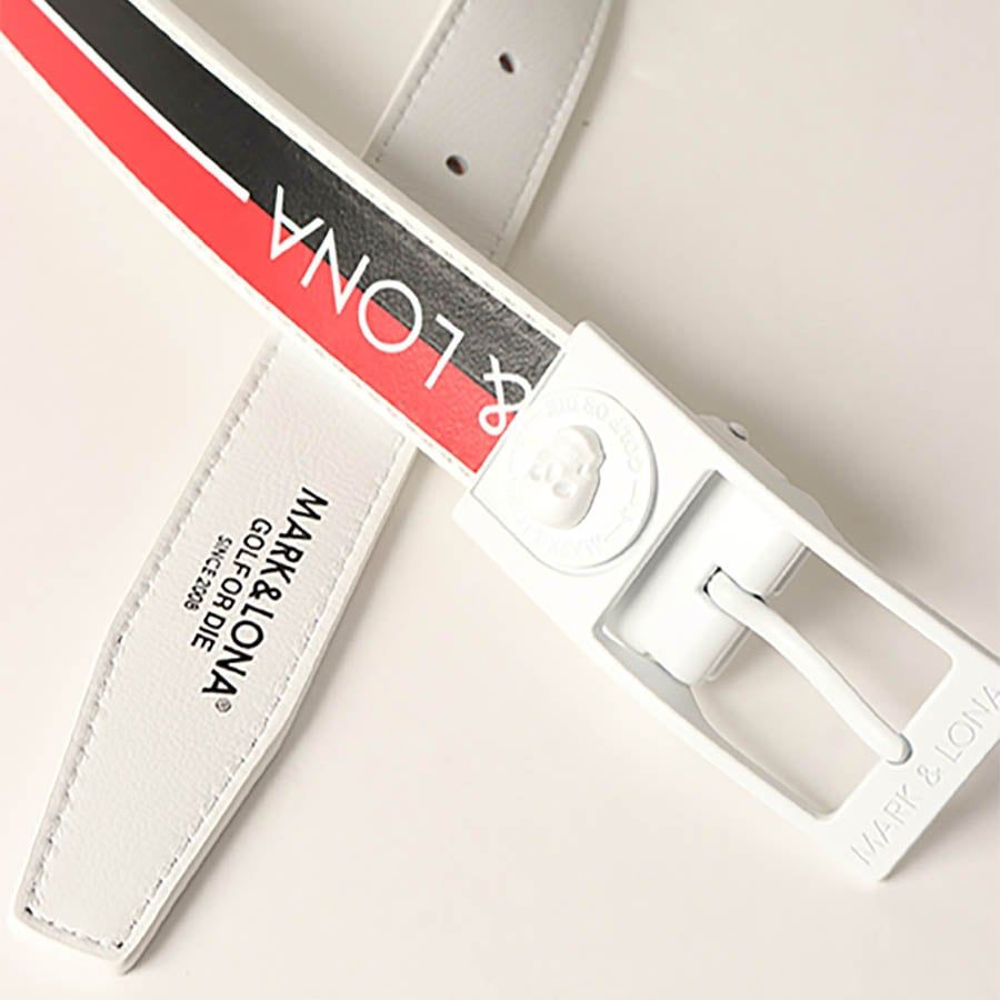 Thắt lưng nữ Rev Marker MLF-4B-FB03 White | MARK & LONA