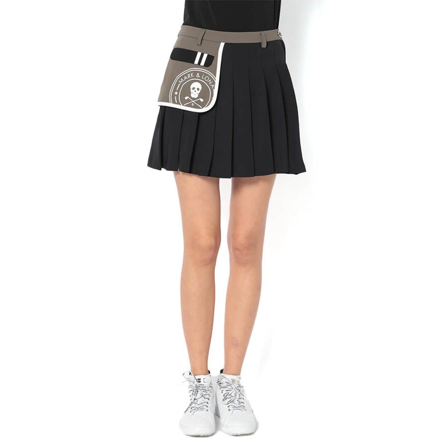 Váy golf nữ Fleur MLW-4A-AE01 Black | MARK & LONA