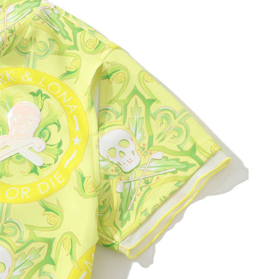 Áo thun nữ cổ tròn tay ngắn Victoria Mock Neck MLW-4B-AA05 Yellow | MA