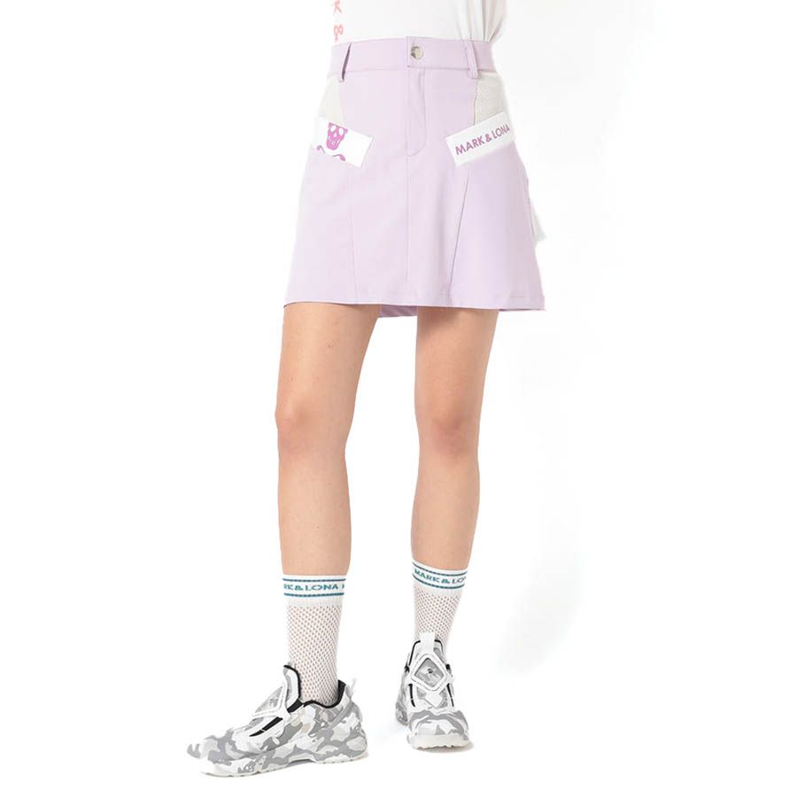 Váy golf nữ Pave Frilled Back MLW-4B-AE09 Lavender | MARK & LONA