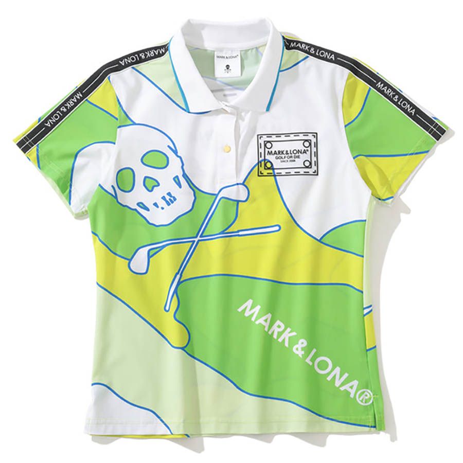 Áo golf nữ tay ngắn Milo®️-fit MLW-4B-AP05 Yellow | MARK & LONA