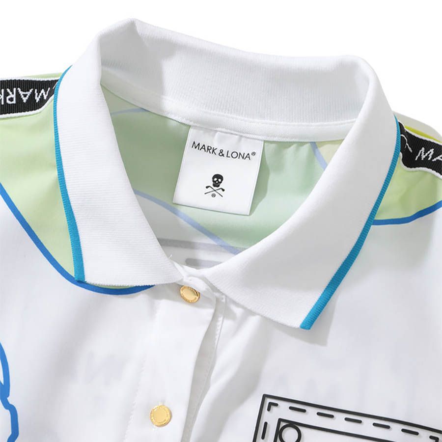 Áo golf nữ tay ngắn Milo®️-fit MLW-4B-AP05 Yellow | MARK & LONA