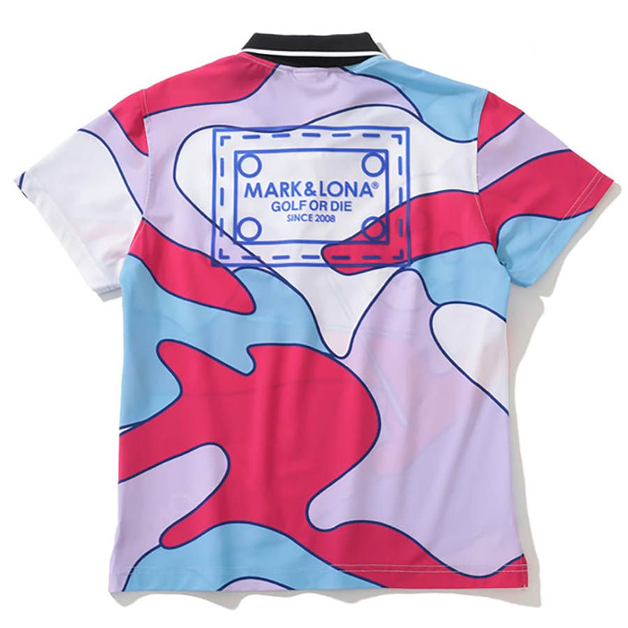 Áo golf nữ tay ngắn Milo®️-fit MLW-4B-AP05 Pink | MARK & LONA