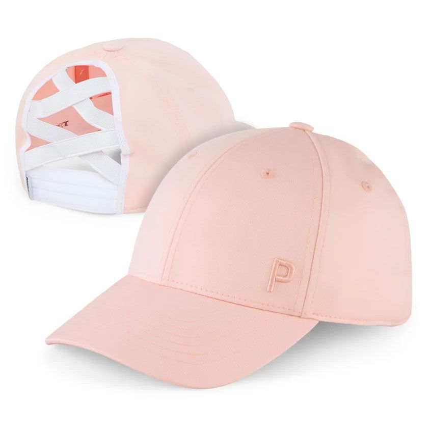 Mũ kết golf 02429709 Women s PonyTail P Cap Rose Dust | Puma