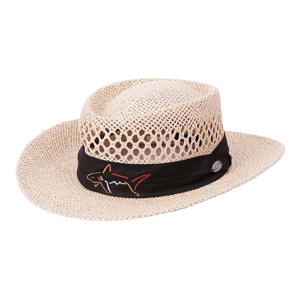 Mũ rơm rộng vành Straw Hat G7NS001 Natural | Greg Norman