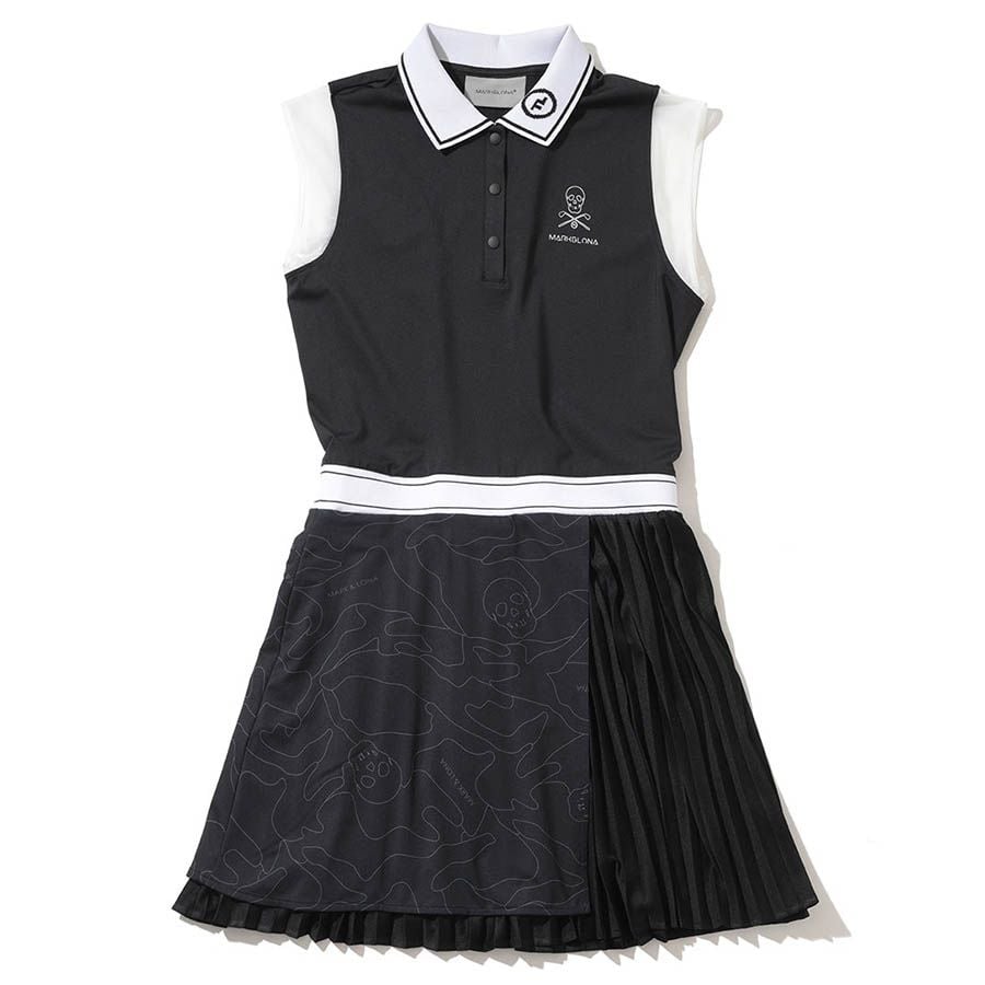 Váy golf liền thân SCP Polo Dress MXW-4B-AO02 Black | MARK & LONA