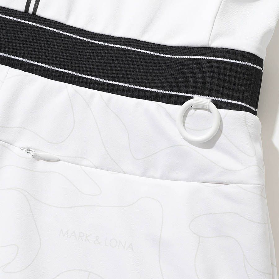 Váy golf liền thân SCP Polo Dress MXW-4B-AO02 White | MARK & LONA