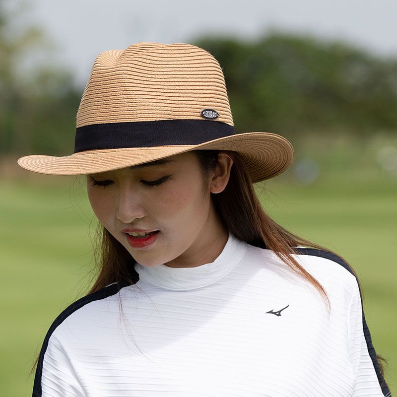 Mũ golf rộng vành PHOENIX PANAMATE Hat Ball Marker CARAMEL | Evoke