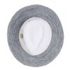 Mũ golf nữ rộng vành ASTON FEDORA Hat Ball Marker WHITE/LT BLUE | Evok