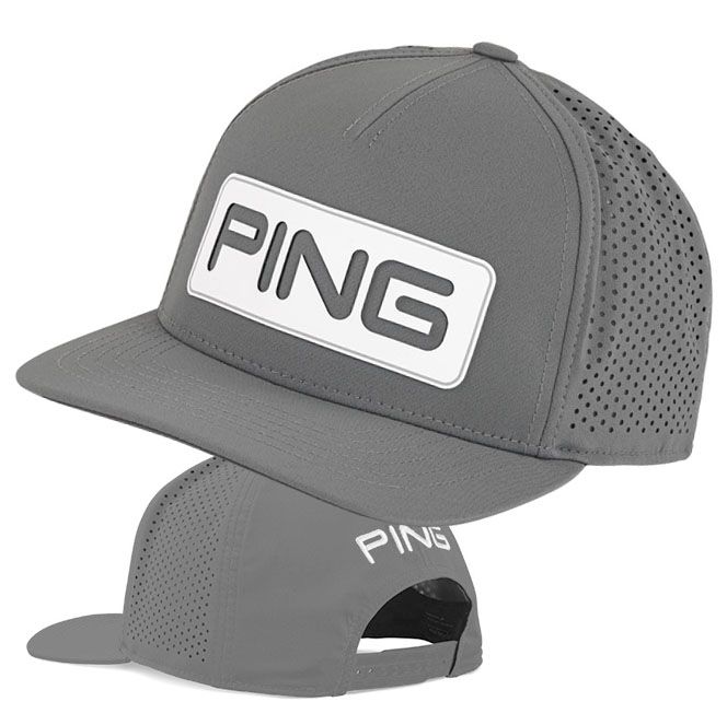 Nón kết golf Tour Vented Delta CAP35566-195 màu xám | PING