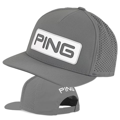 Mũ kết golf Tour Vented Delta CAP35566-195 màu xám | PING
