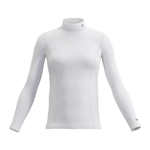 Áo golf fit nữ 2WSIN-TJ165 WH N97225 | Women's Basic Mock Base Layer TaylorMade