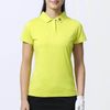 Áo golf nữ tay ngắn WOMEN'S DEBOSSED FJ LOGO SS SHIRT 80566 YELLOW | F