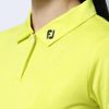 Áo golf nữ tay ngắn WOMEN'S DEBOSSED FJ LOGO SS SHIRT 80566 YELLOW | F