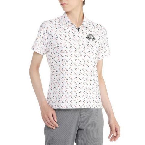 Áo golf nữ tay ngắn E2MA220901 QUICK DRY MIZUNO LOGO POLO SHIRT | Mizuno