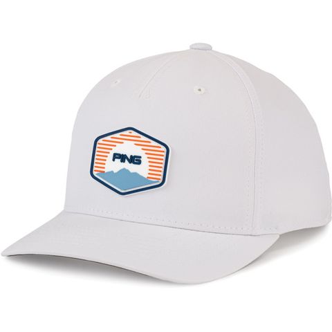 Mũ kết golf DIRECT HEADWEAR SUNSET CAP 214 WHITE CAP35933-102 | PING