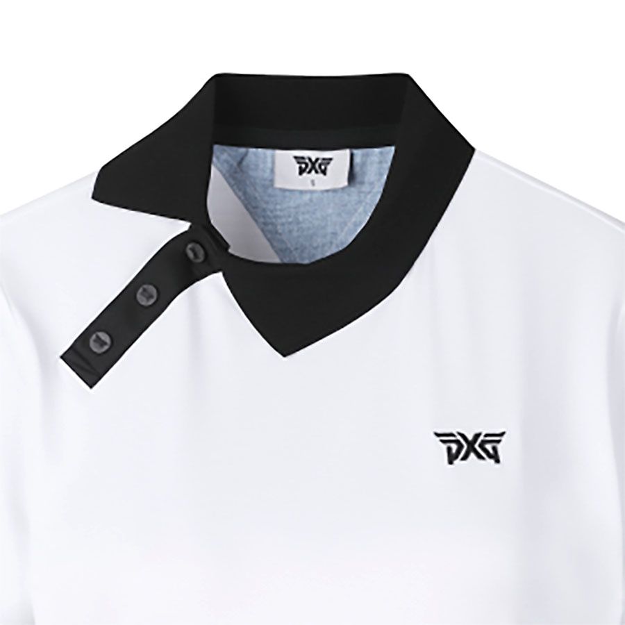 Áo golf tay ngắn nữ SM SIDE COLLARED PIMPW221601 | PXG