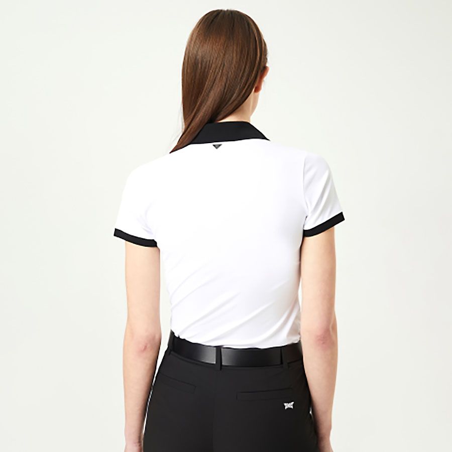Áo golf tay ngắn nữ SM SIDE COLLARED PIMPW221601 | PXG