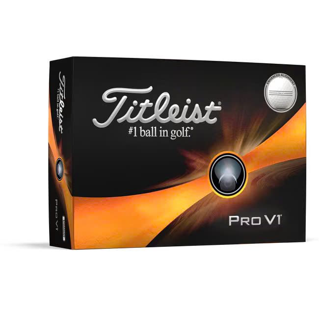 Hộp 12 bóng golf Pro V1 2023 White | Titleist