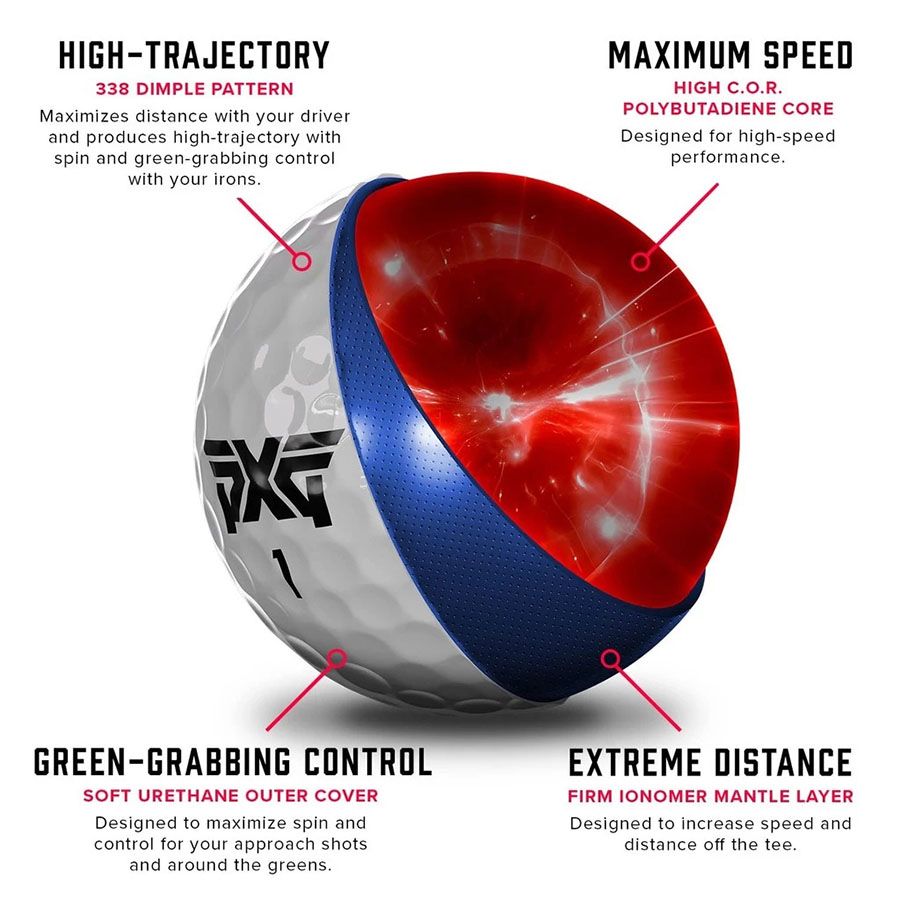 Hộp 12 bóng golf Xtreme Premium | PXG