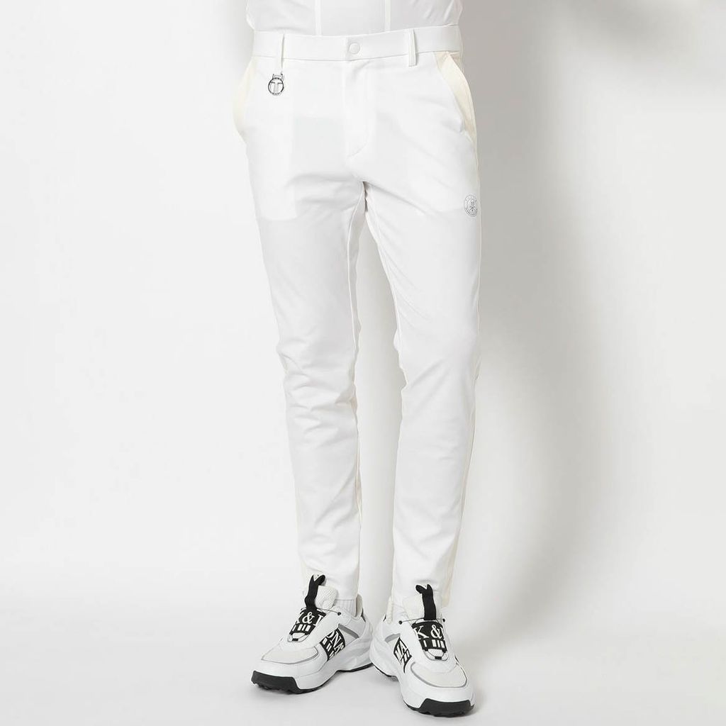 Quần dài golf nam LTX MXM-4B-AT01 White | MARK & LONA