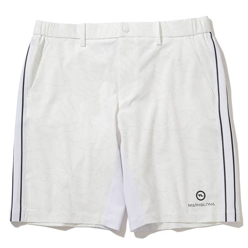 Quần short golf nam OLC Performance MXM-4B-AT03 White | MARK & LONA