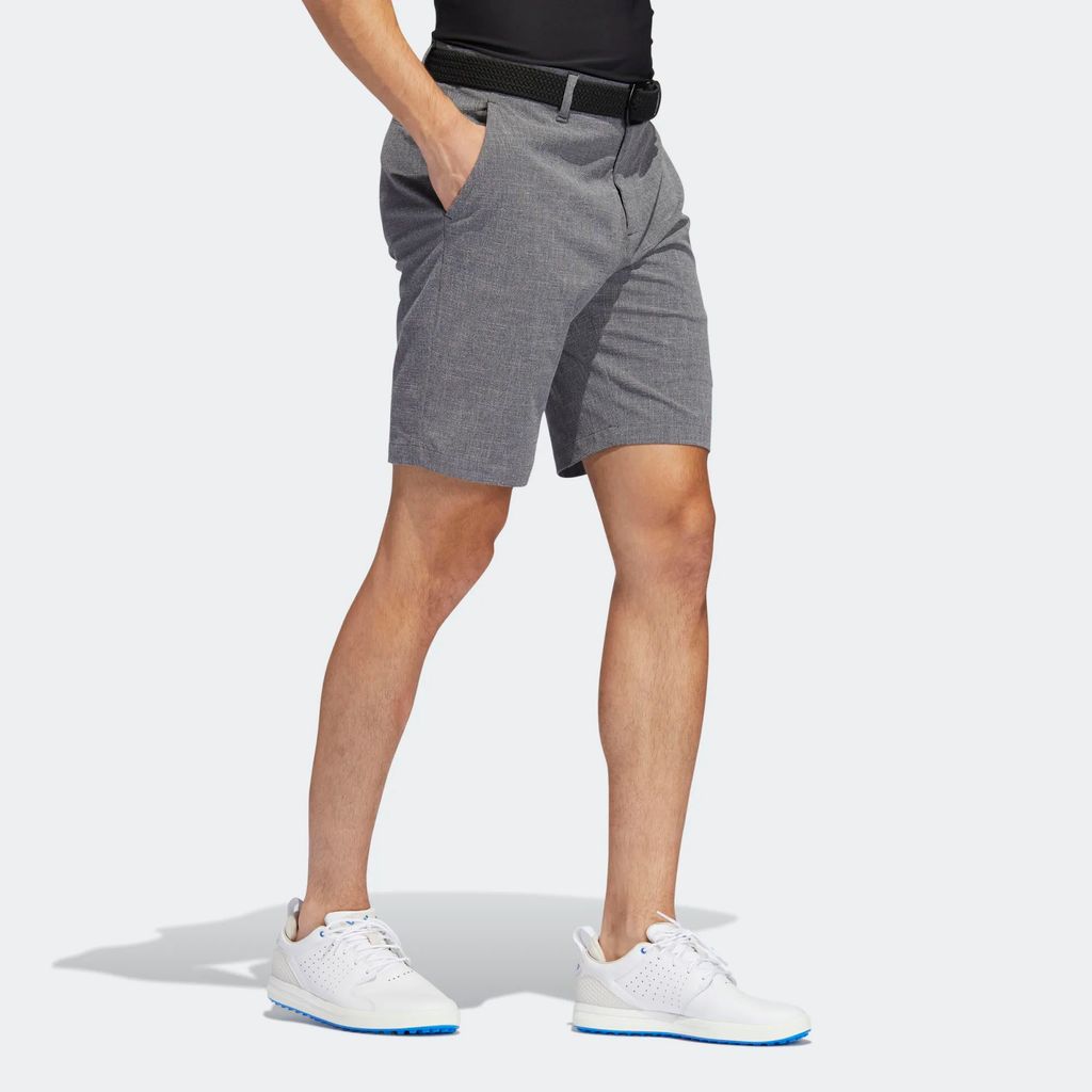 Quần Shorts golf nam ADIDAS CROSSHATCH HA1462 BLACK/WHITE