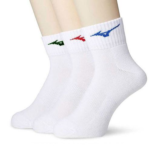 Combo 3 đôi vớ golf Quarter Crew Golf Socks 3 Pair Color | Mizuno