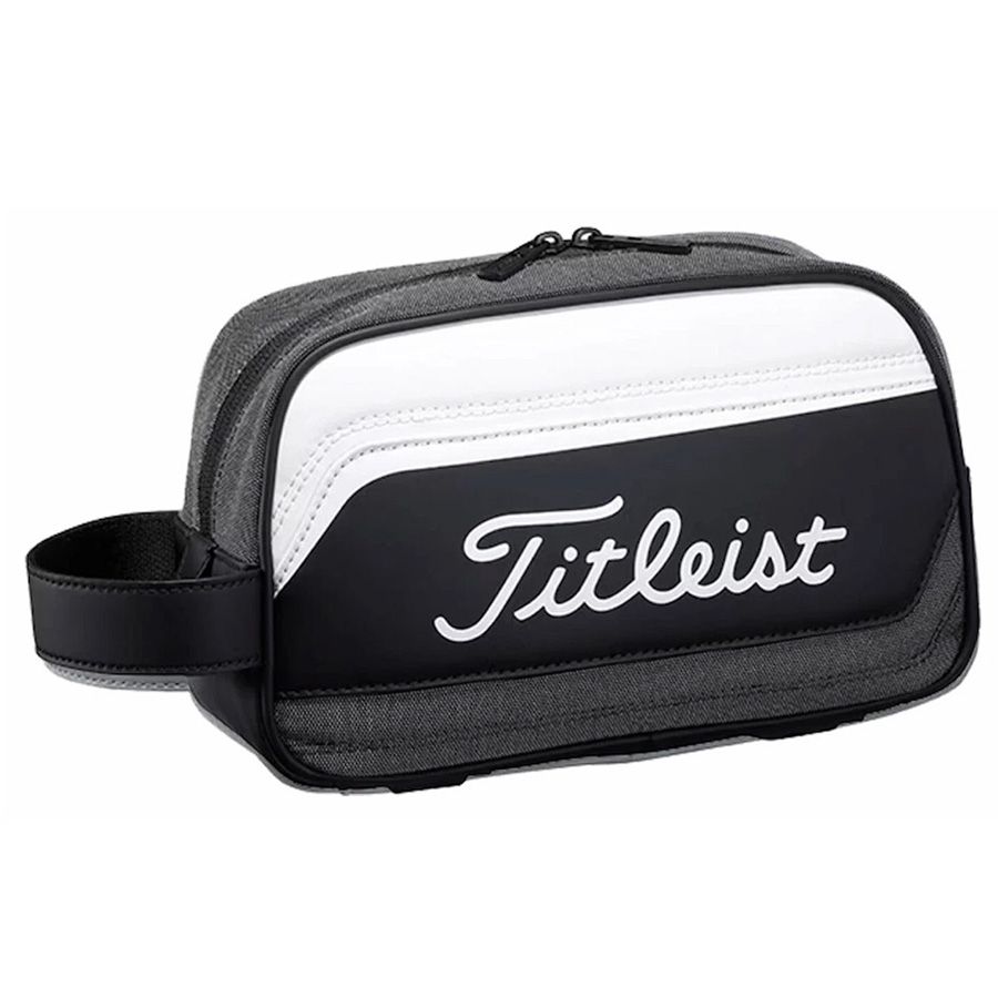 Túi golf cầm tay PURSUIT POUCH BLACK/WHITE TA25PSP-01 | TitleistTúi golf cầm tay PURSUIT POUCH BLACK/WHITE TA25PSP-01 | Titleist